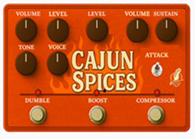Cajun Spices Boost Pedal
