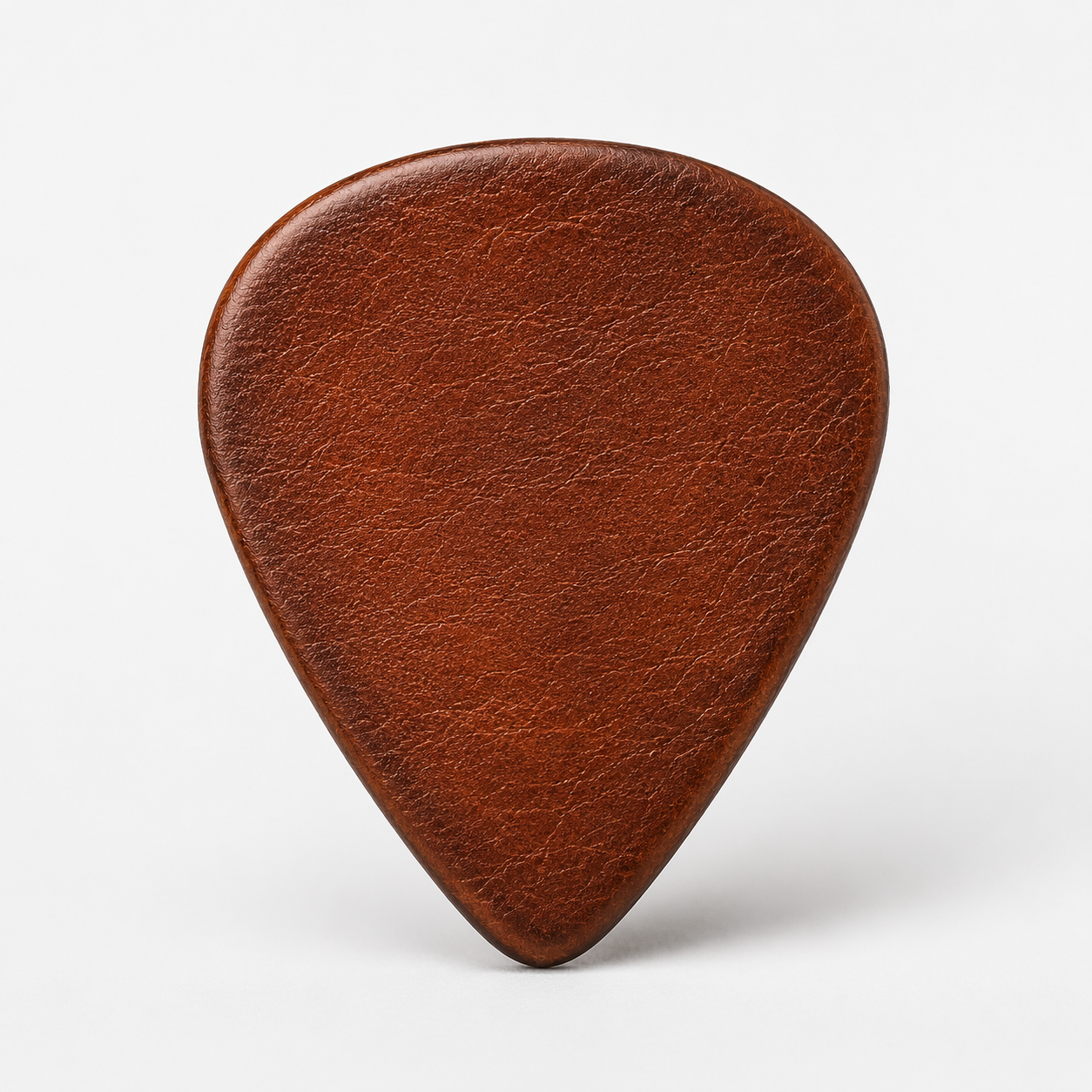 Leather guitar pick