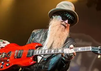 Billy Gibbons and ZZ Top guitar tuning reference image