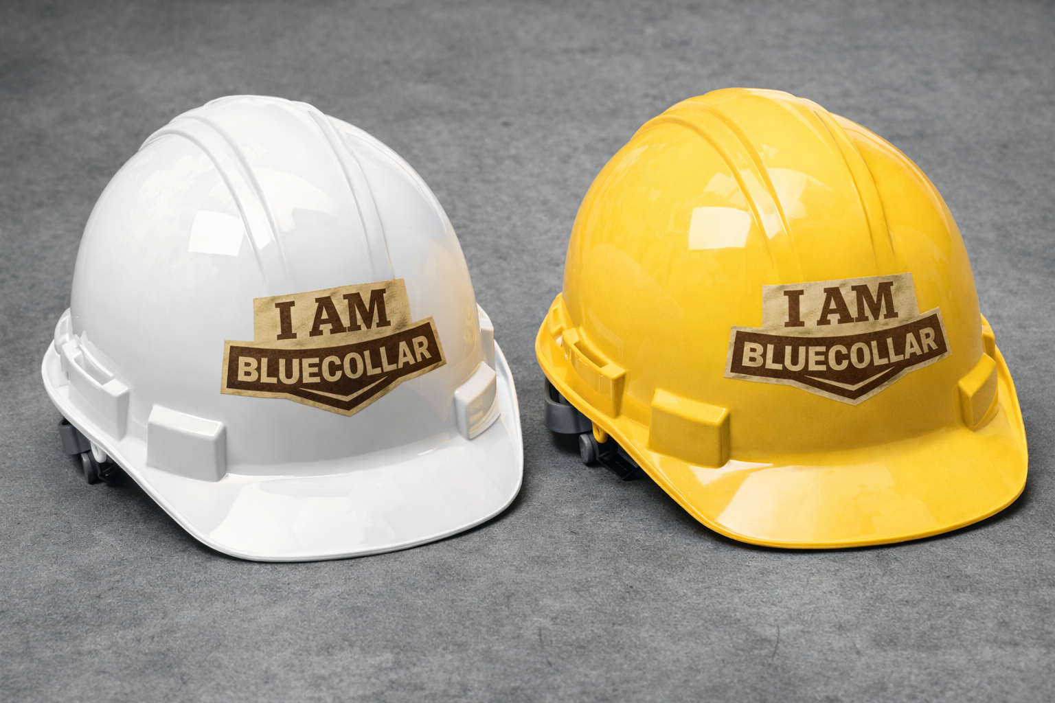 I AM BlueCollar Hardhat